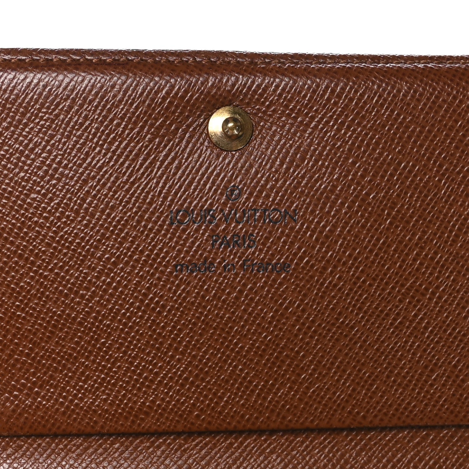 Louis Vuitton Monogram Porte-Monnaie Tresor Wallet