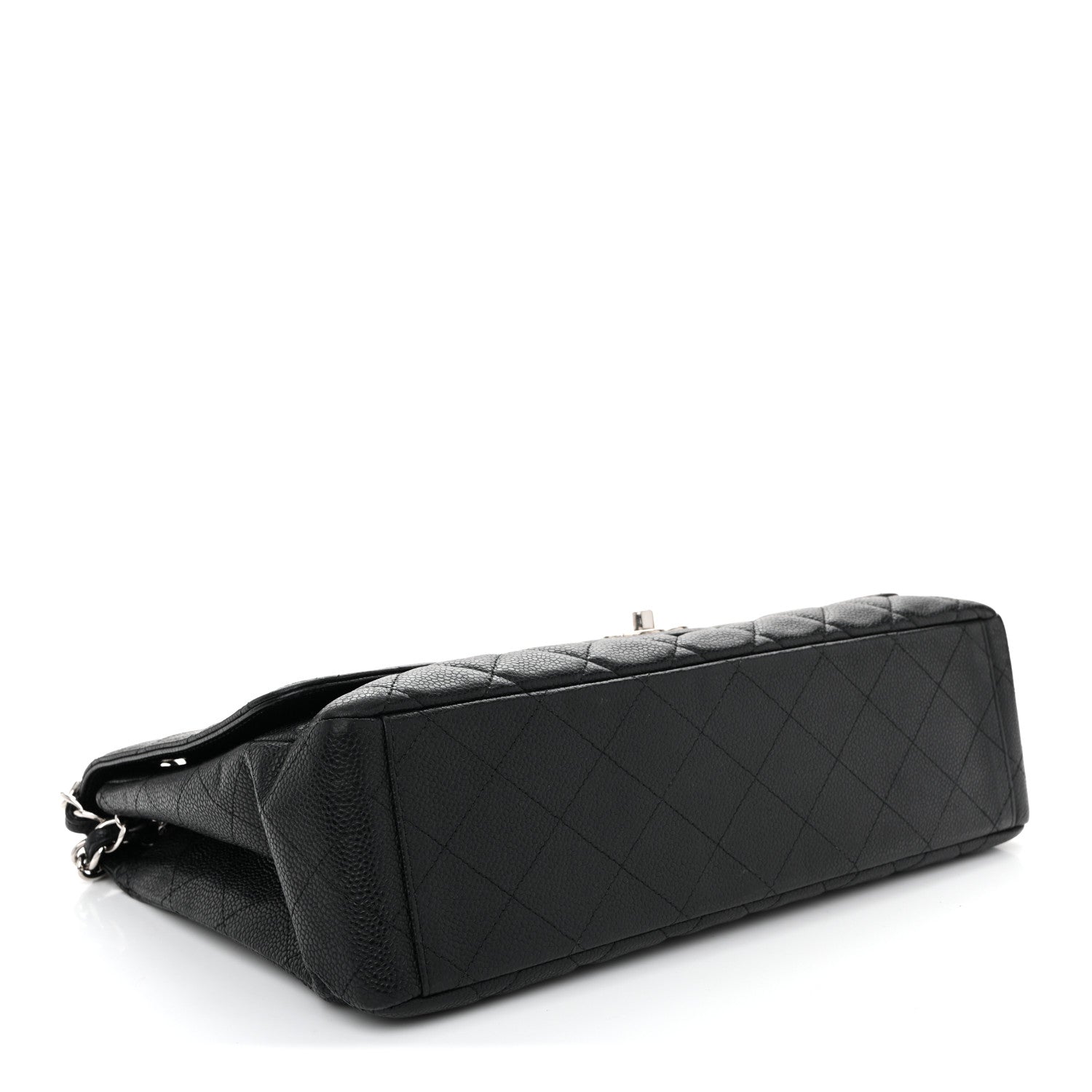 Chanel Caviar Maxi Single Flap Black