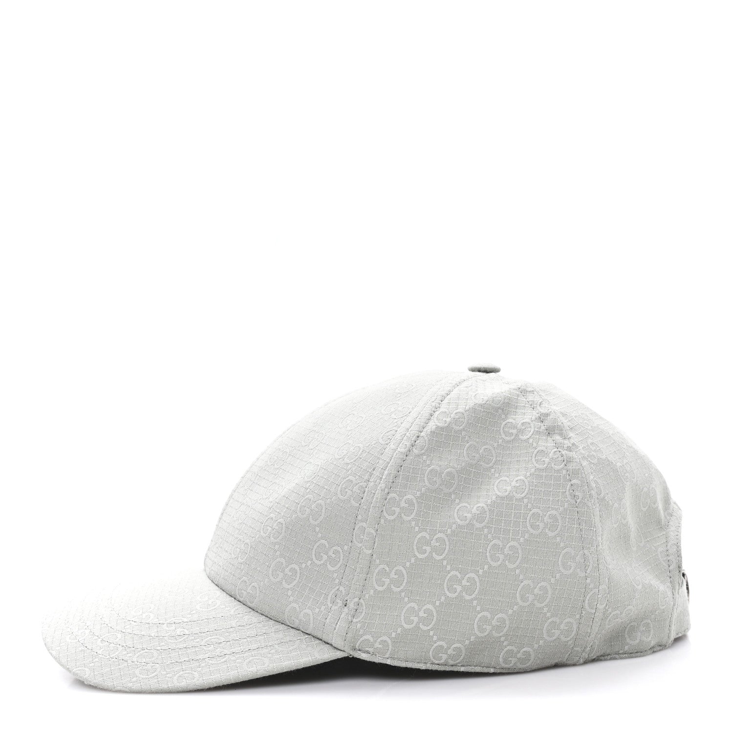 Gucci Monogram Ripstop Baseball Hat L Pale Green