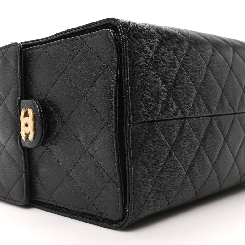 Chanel Caviar Quilted Medium Chanel 25 Handbag Black