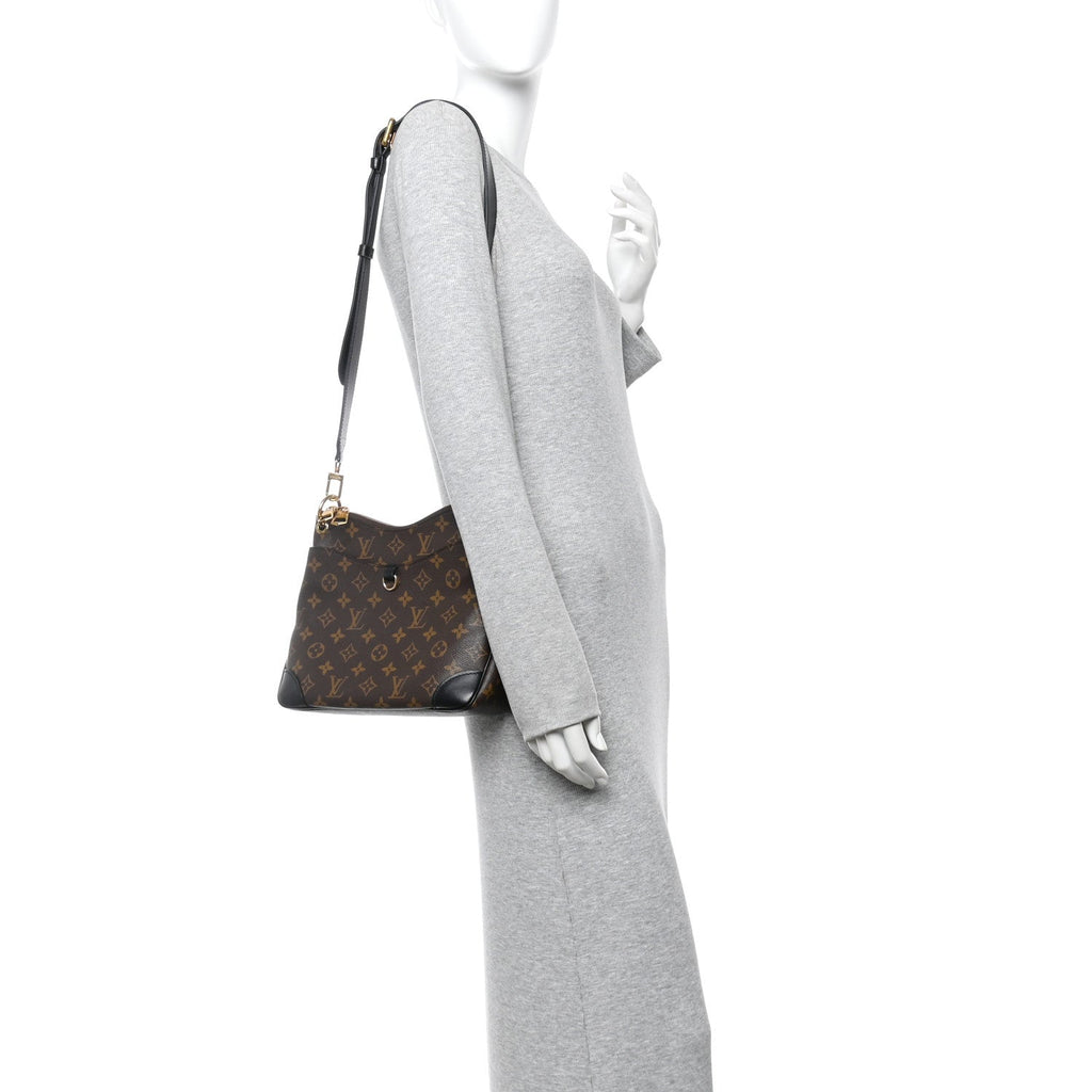 Louis Vuitton Monogram Odeon PM Black