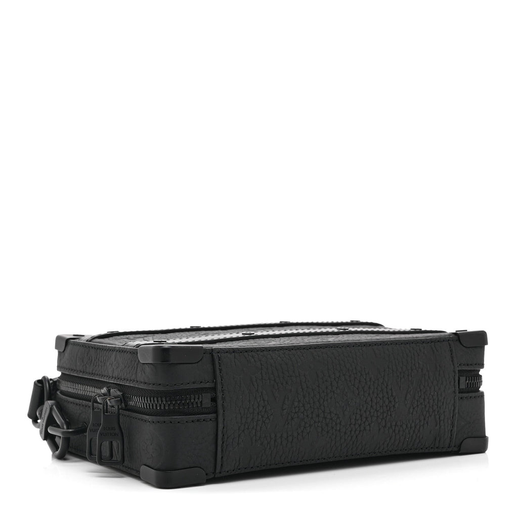 Louis Vuitton Taurillon Monogram Soft Trunk Black