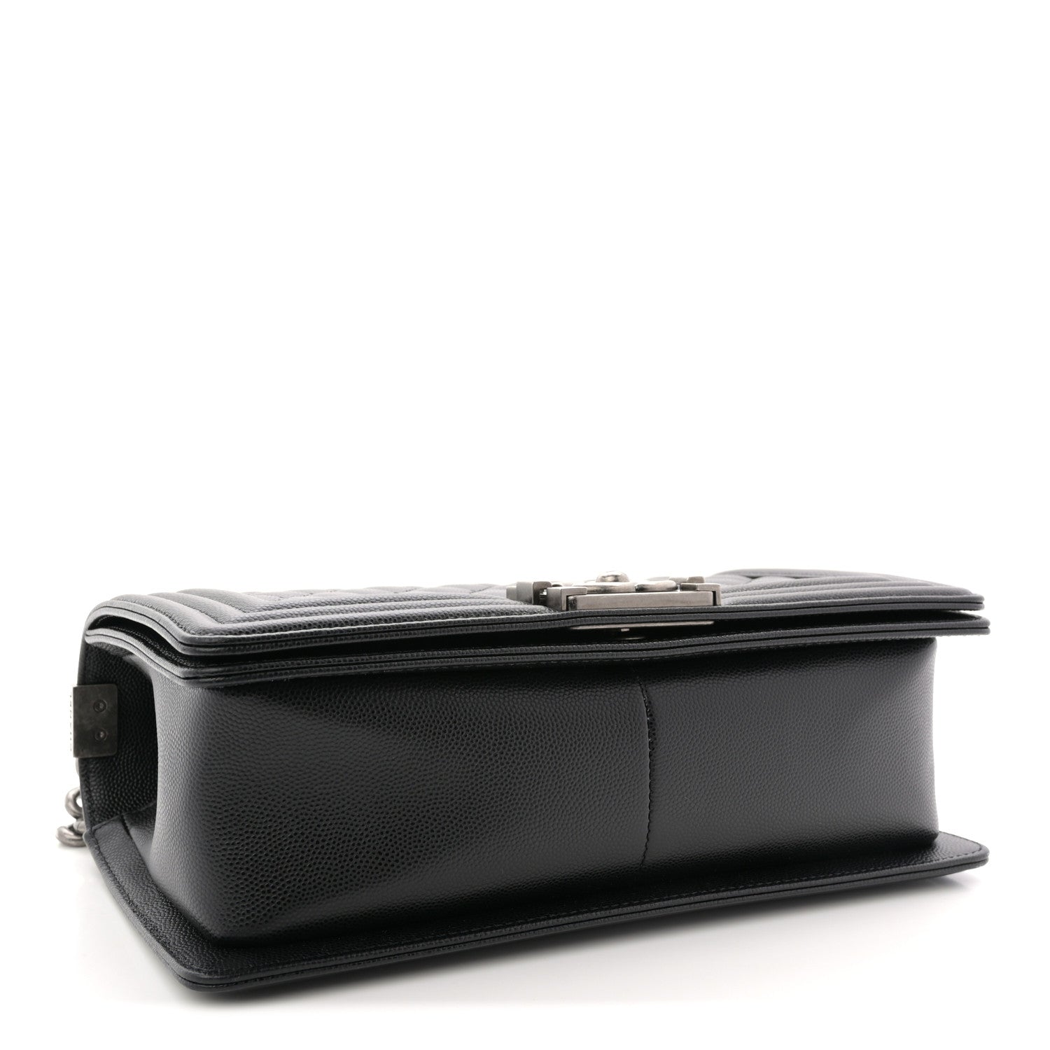 Chanel Caviar Quilted Medium Boy Flap Black