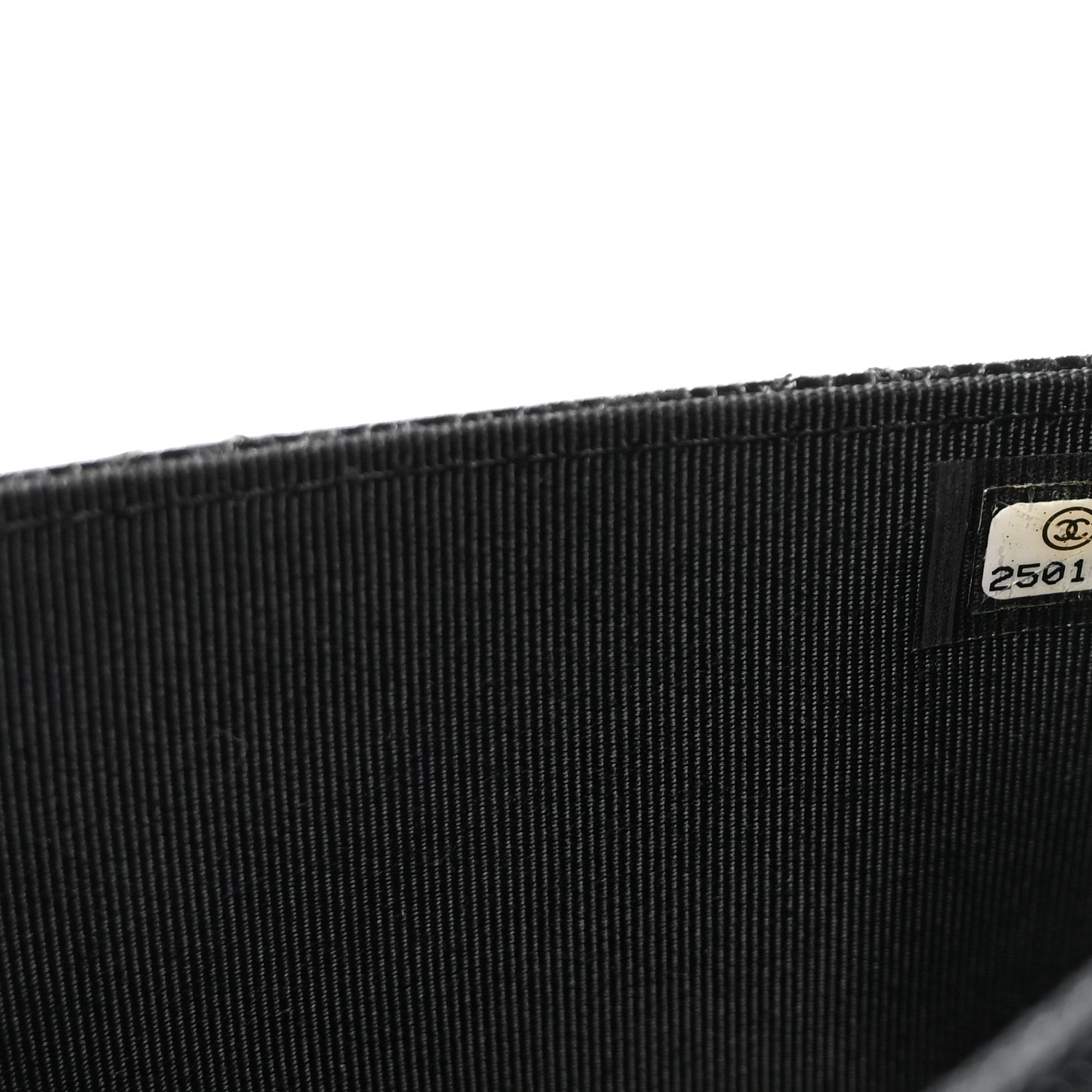 Chanel Caviar Quilted Wallet on Chain WOC Black
