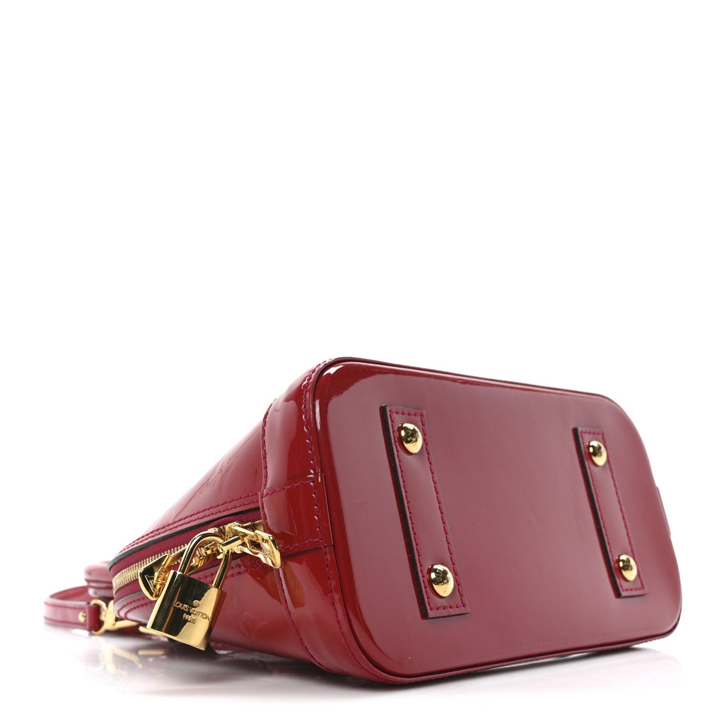Louis Vuitton Vernis Alma BB Rose Indien
