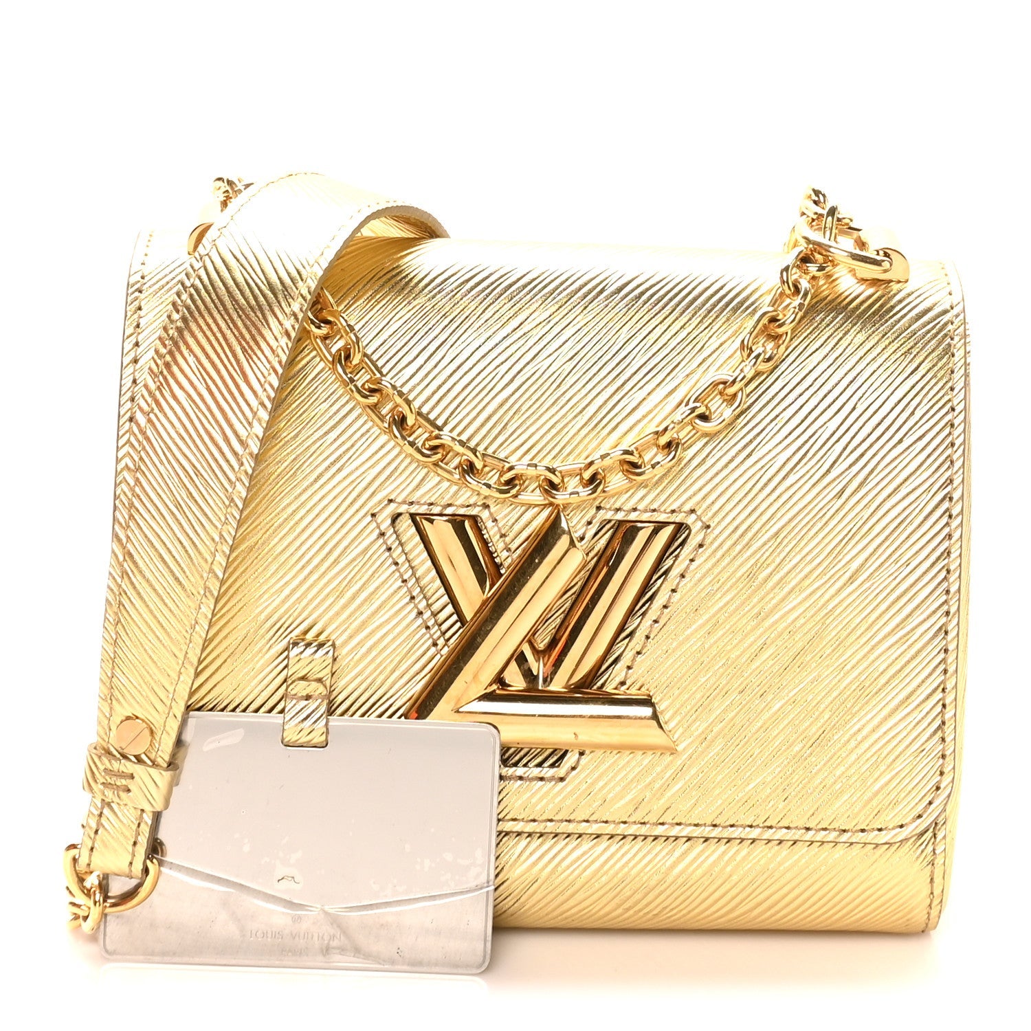 Louis Vuitton Epi Twist Shoulder Bag PM Gold