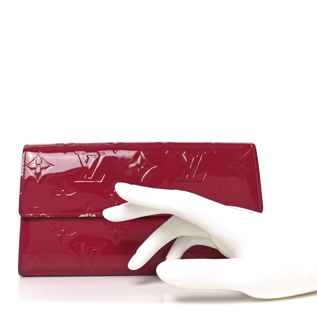 Louis Vuitton Vernis Sarah Wallet Rose Indien