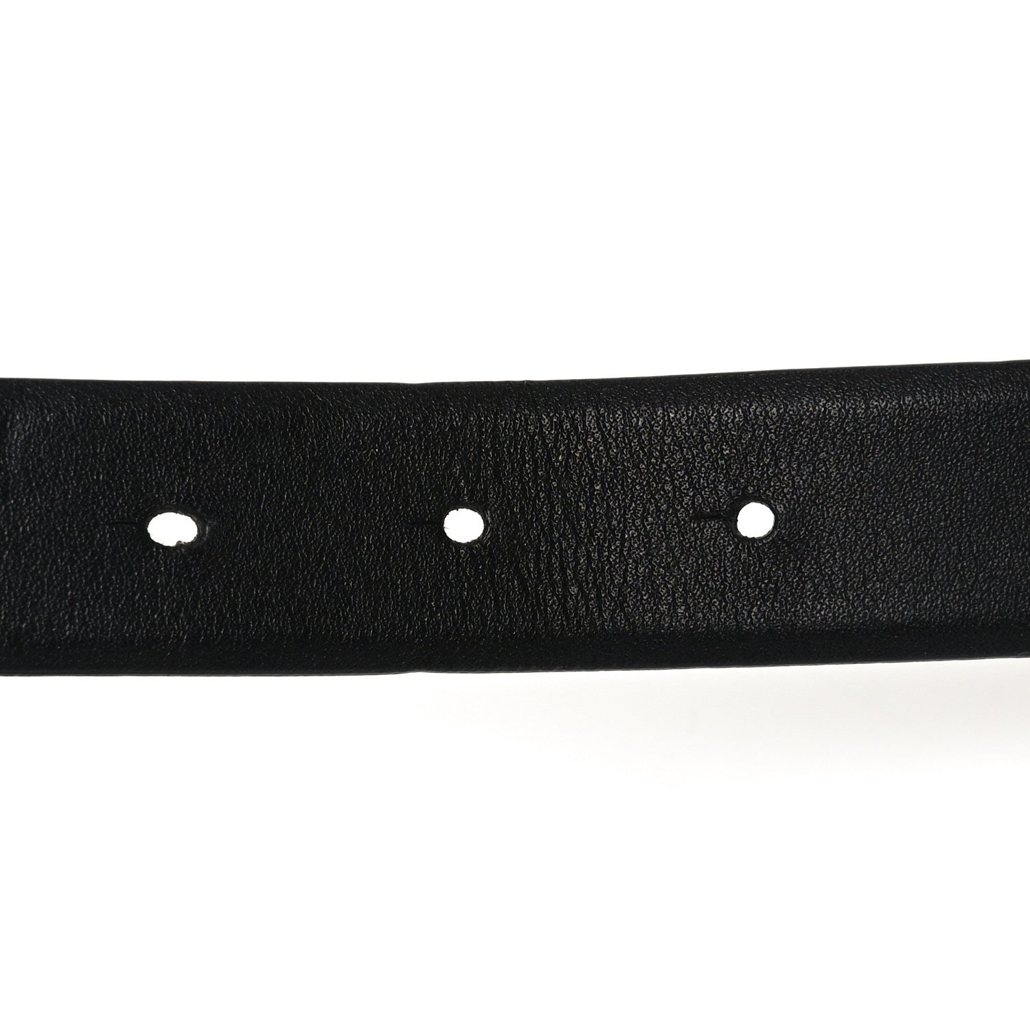 Calfskin Paris Button CC Belt 75 30 Black