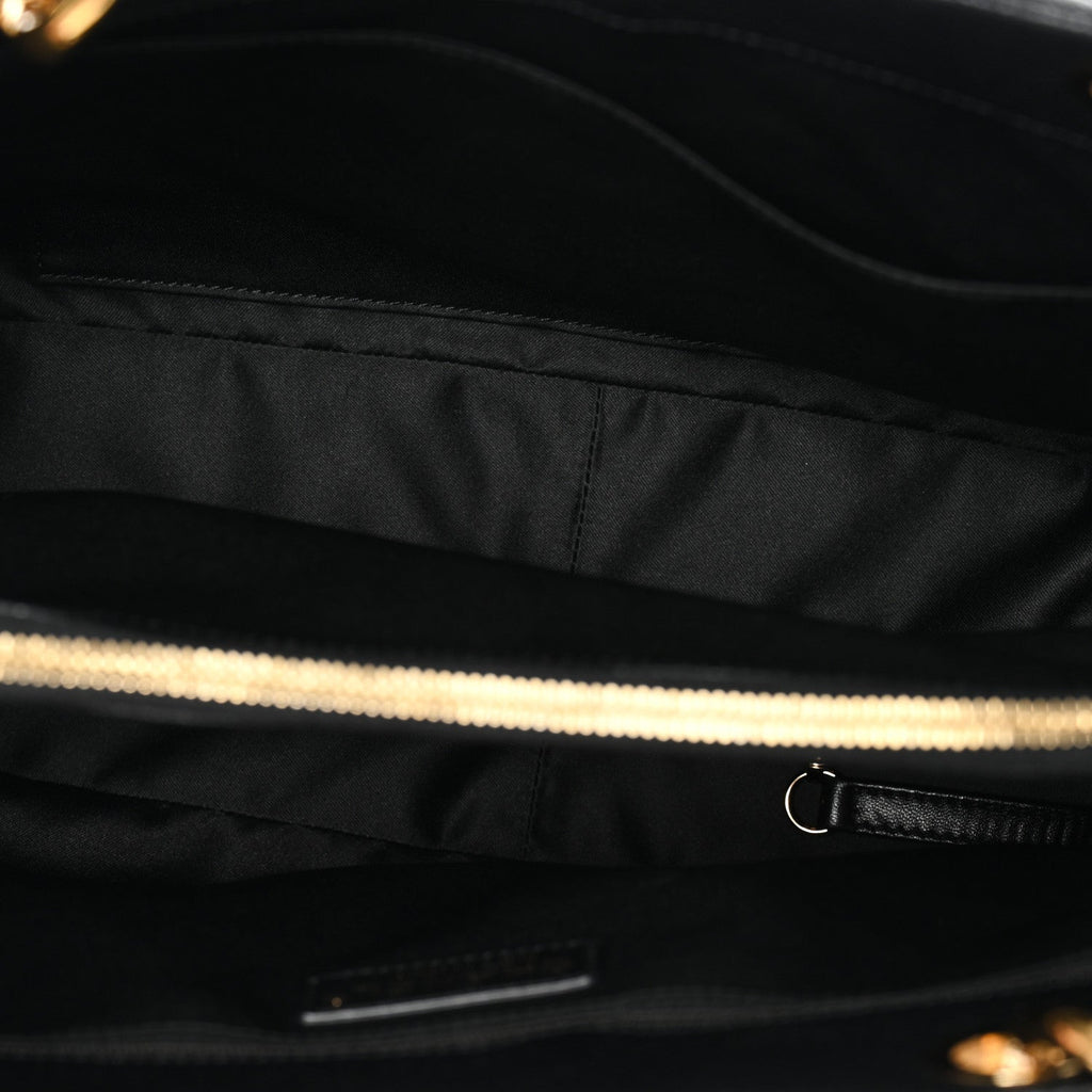 Chanel Caviar Quilted Grand Shopping Tote GST Black