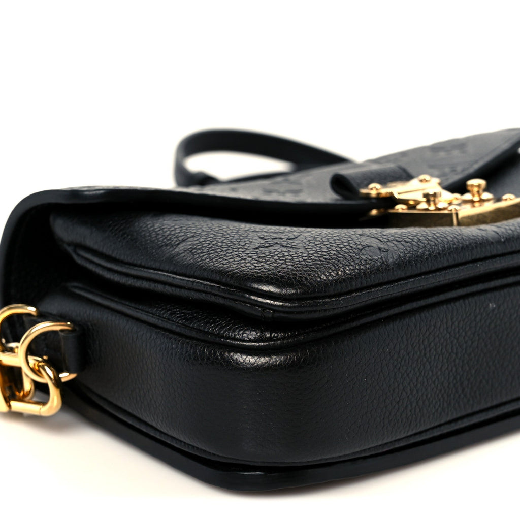 Louis Vuitton Empreinte Pochette Metis East West Black