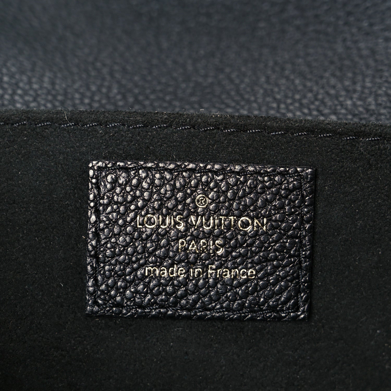Louis Vuitton Empreinte Pochette Metis East West Black