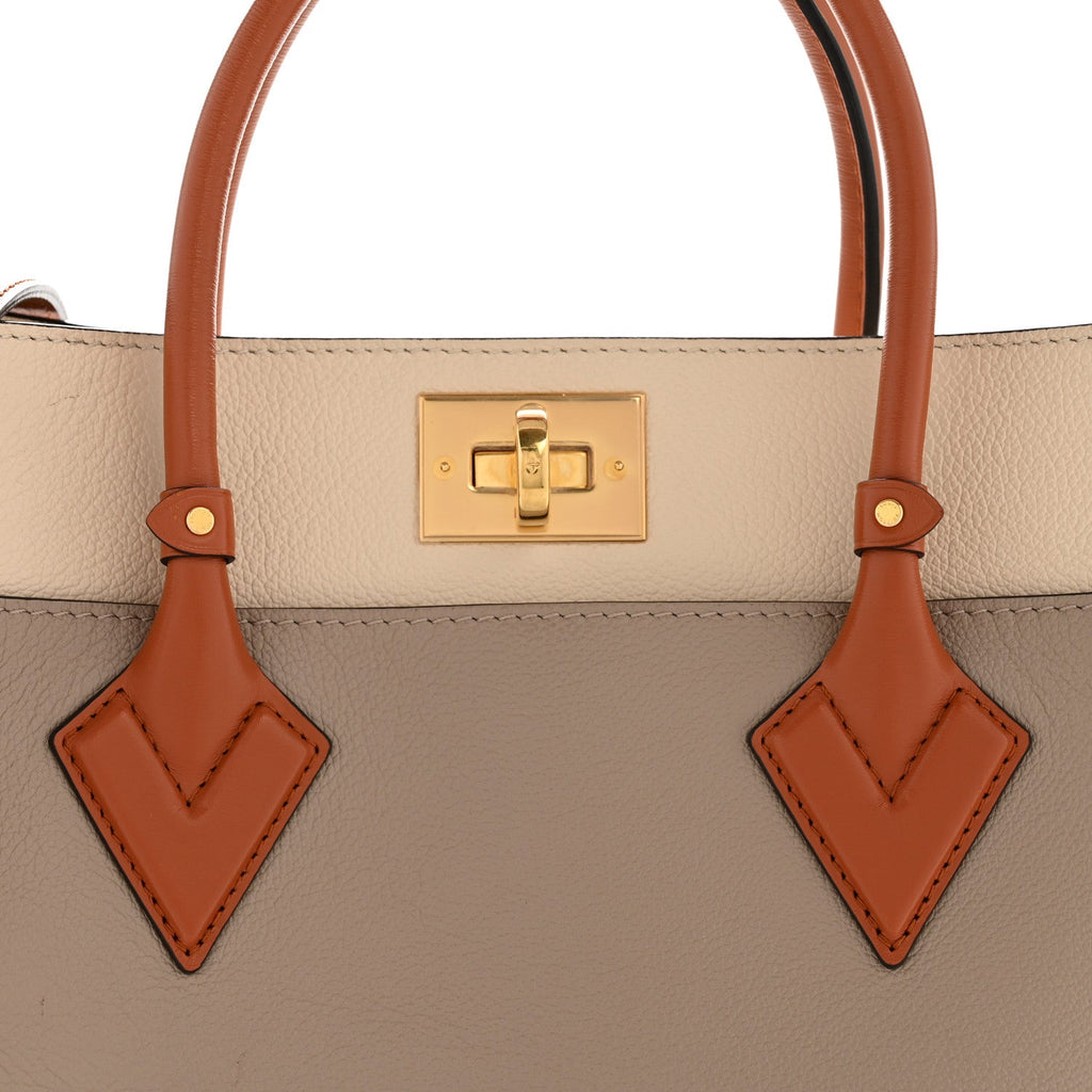 Louis Vuitton Calfskin Monogram Tufting On My Side Galet