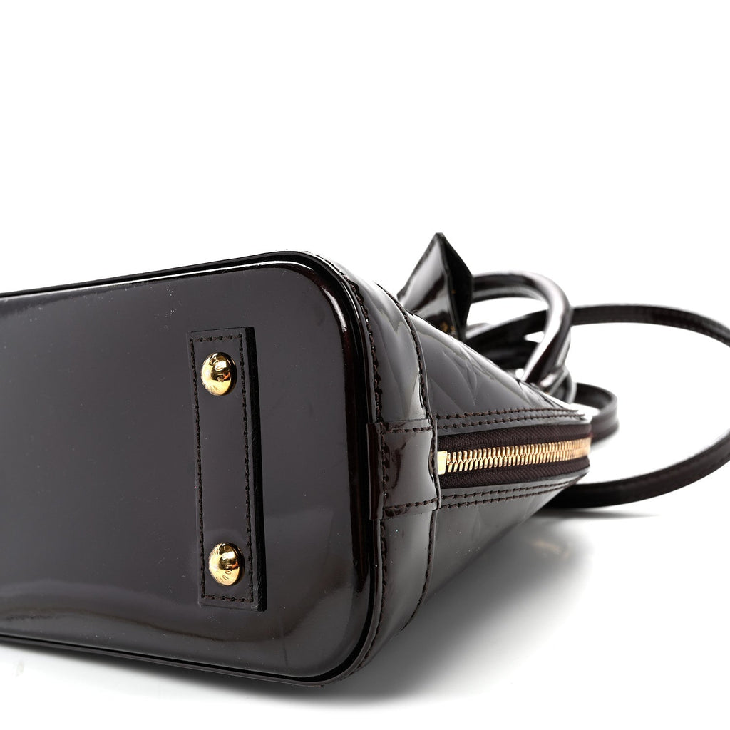 Louis Vuitton Vernis Alma BB Amarante
