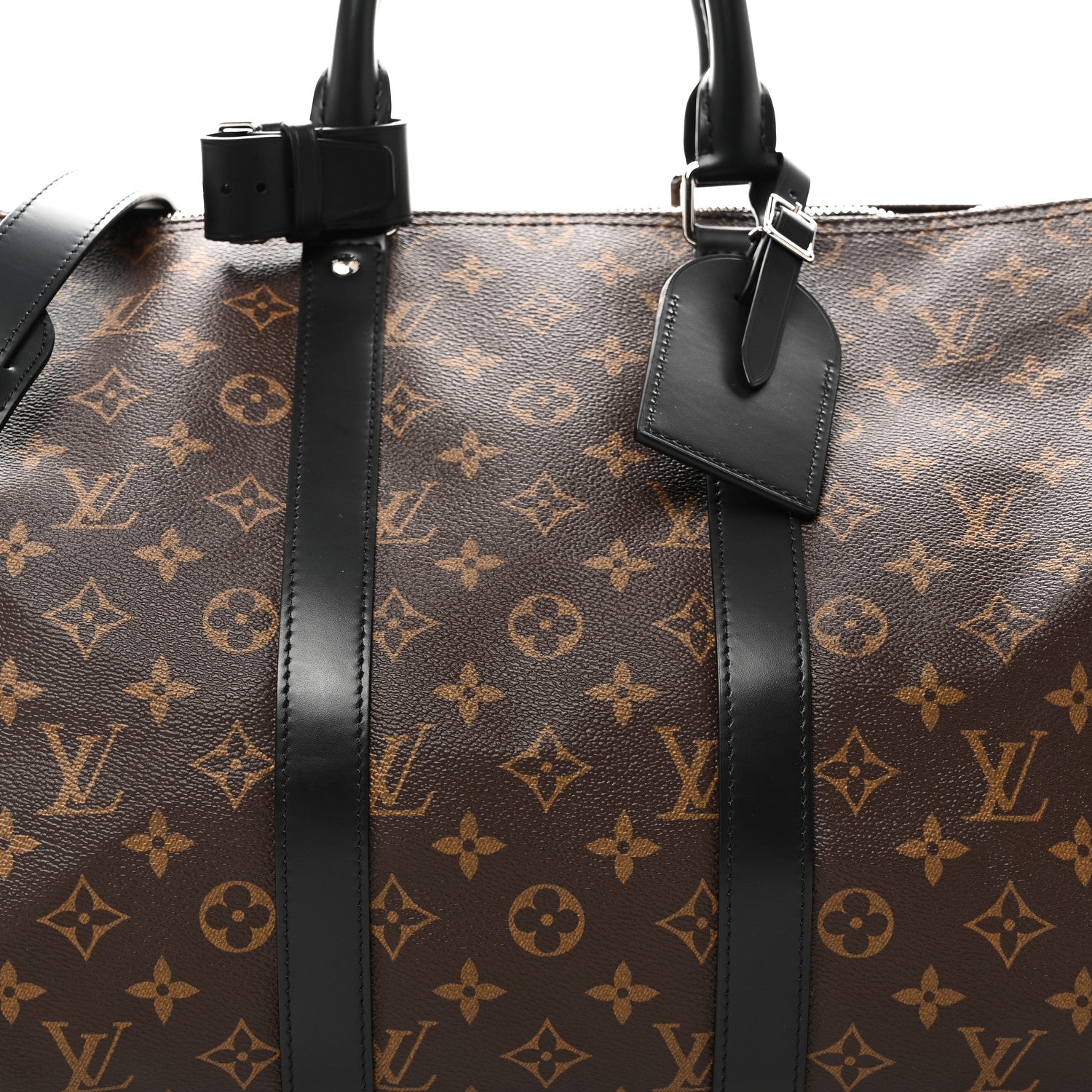 Louis Vuitton Monogram Macassar Keepall Bandouliere 45