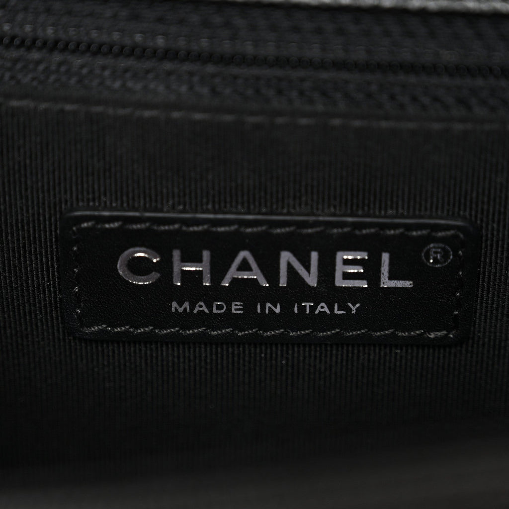 Chanel Caviar Quilted New Medium Boy Flap Black