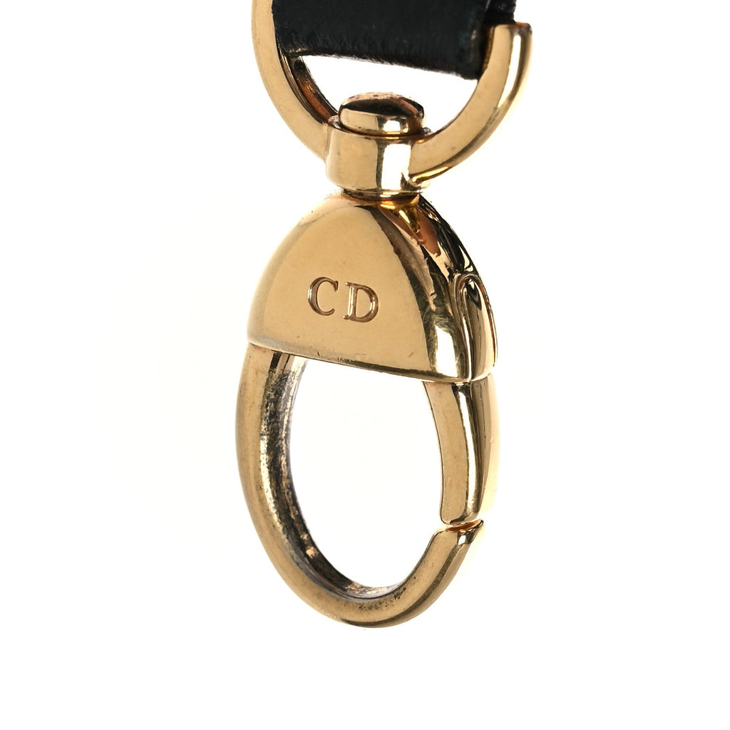 Christian Dior Lambskin Cannage Mini Lady Dior Black
