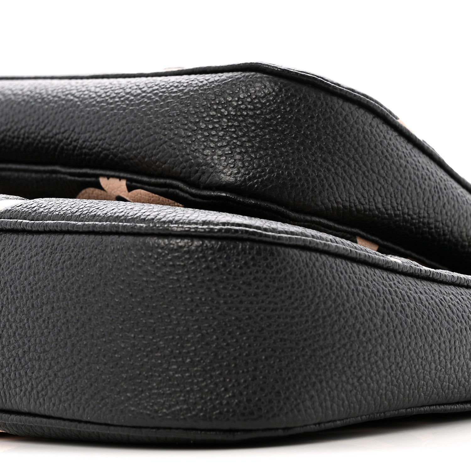Louis Vuitton Empreinte Monogram Giant Multi Pochette Accessories Black Beige