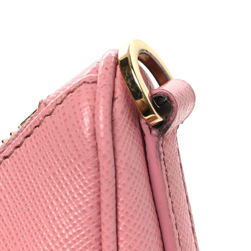 Prada Saffiano Lux Re-Edition 2005 Shoulder Bag Petalo