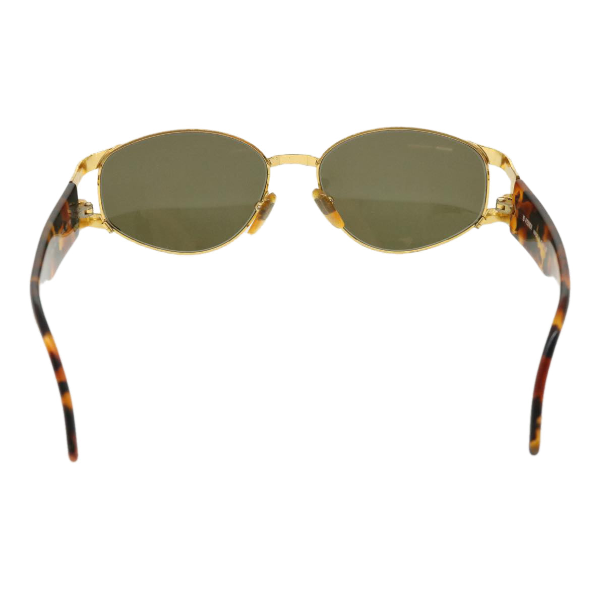 FENDI Sunglasses Brown Auth am3184