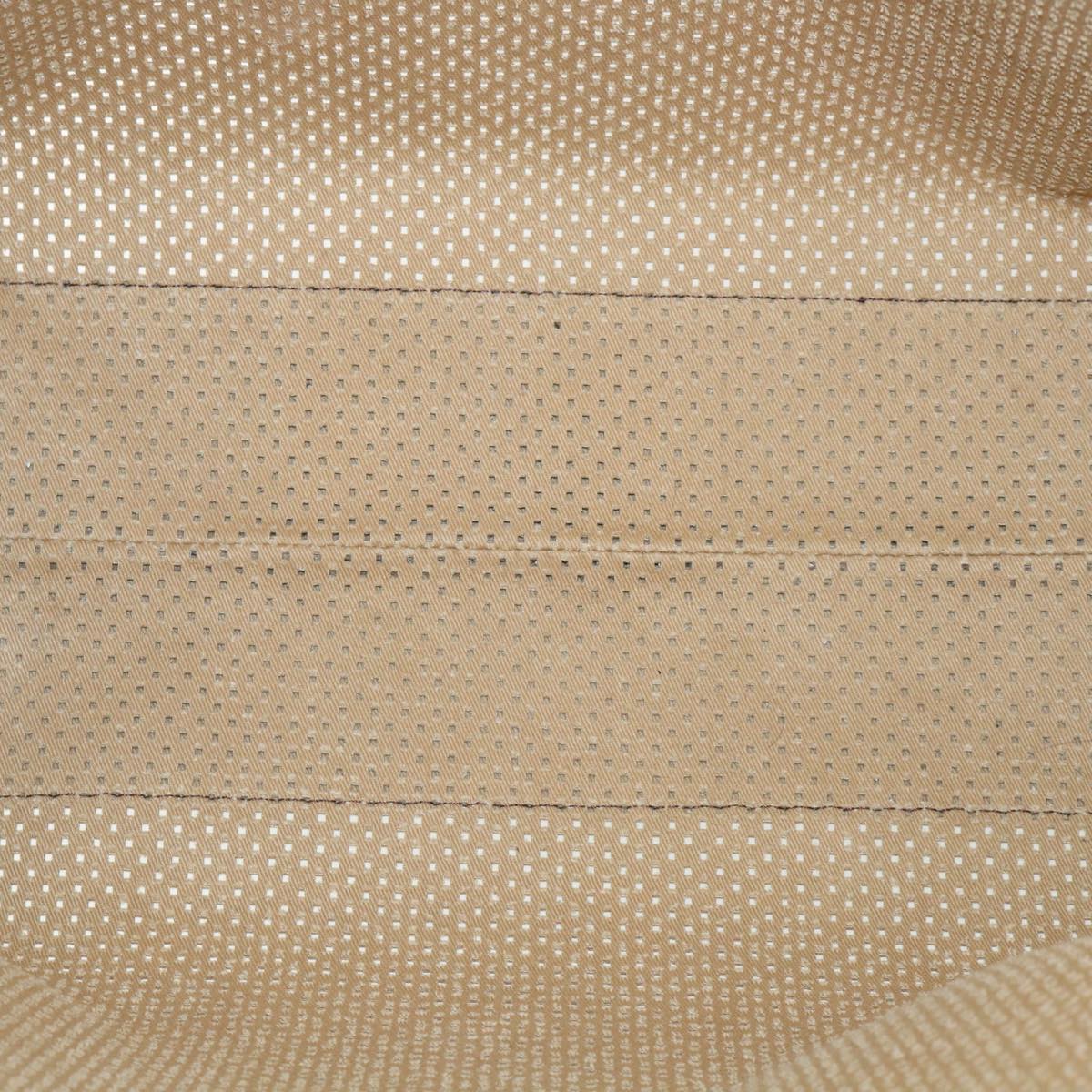 FENDI Zucca Canvas punching Tote Bag Brown Auth am3208