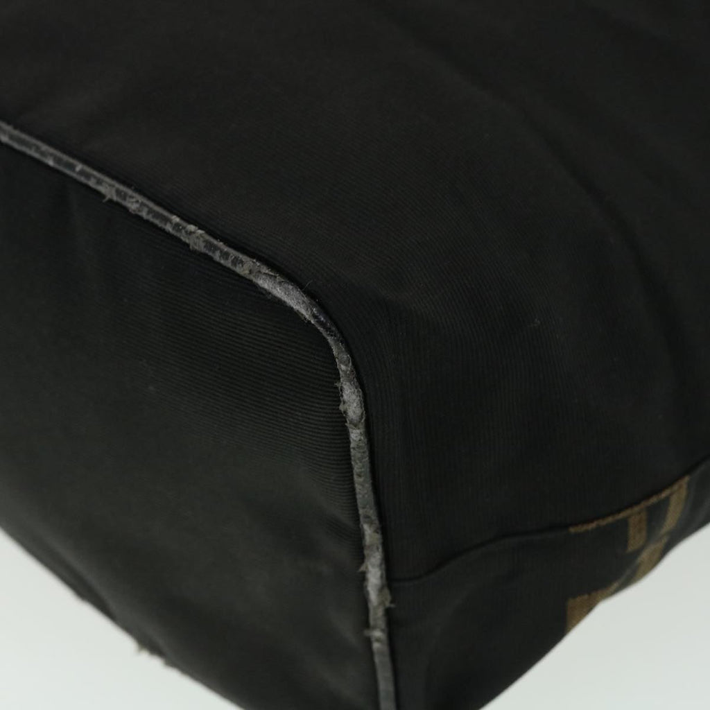 FENDI Hand Bag Brown Black  am3299
