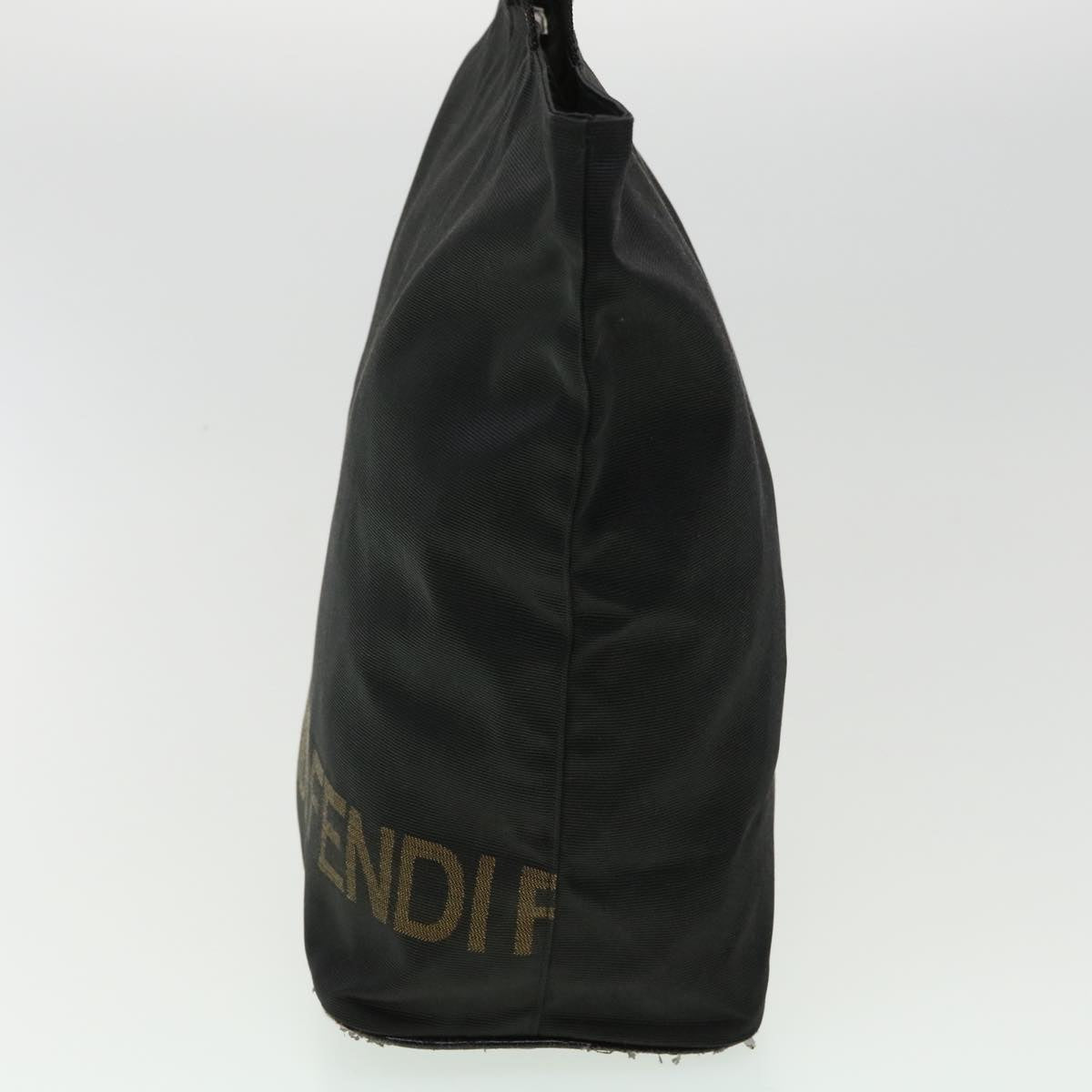 FENDI Hand Bag Brown Black  am3299
