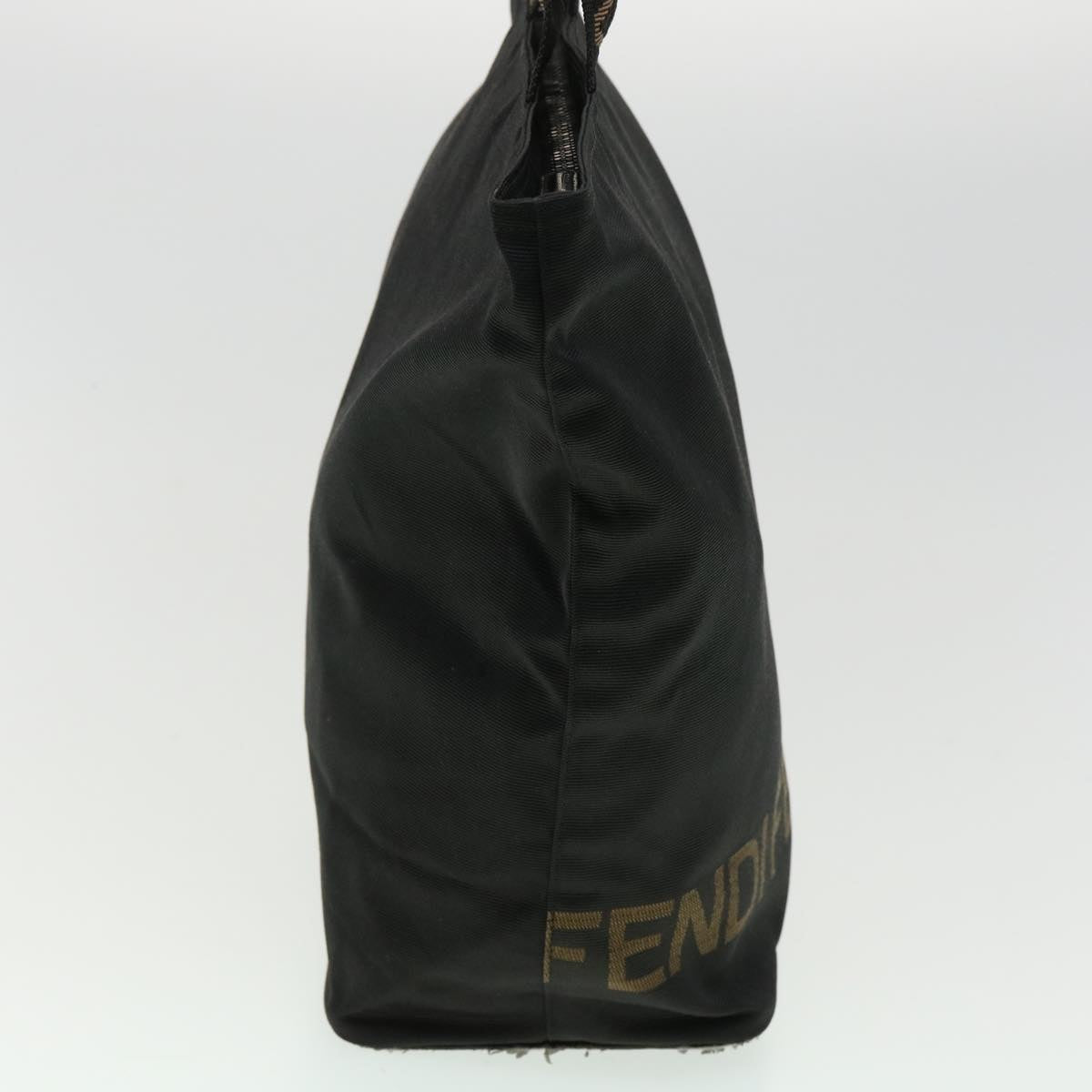 FENDI Hand Bag Brown Black  am3299