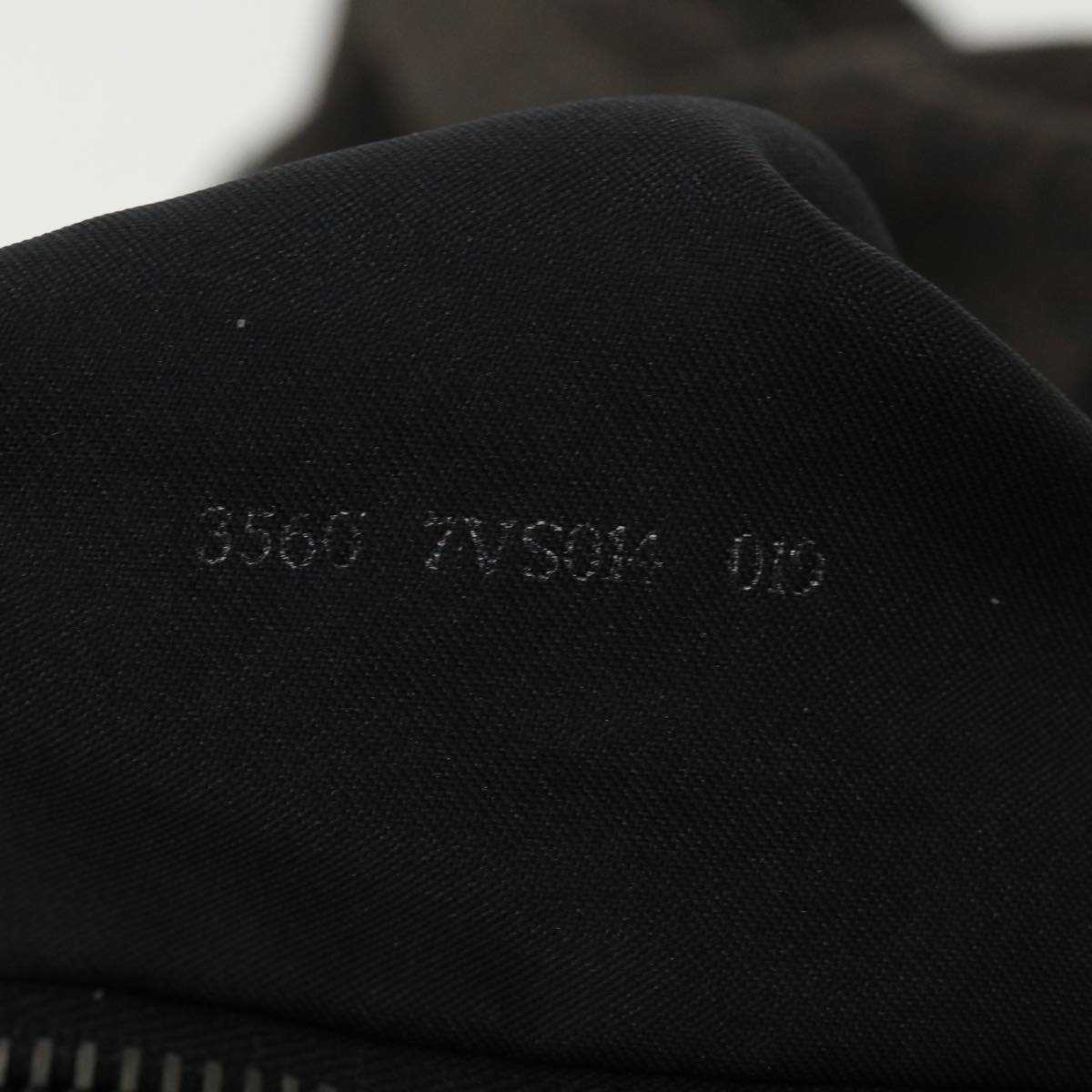 FENDI Zucchino Canvas Boston Bag Black  am3471