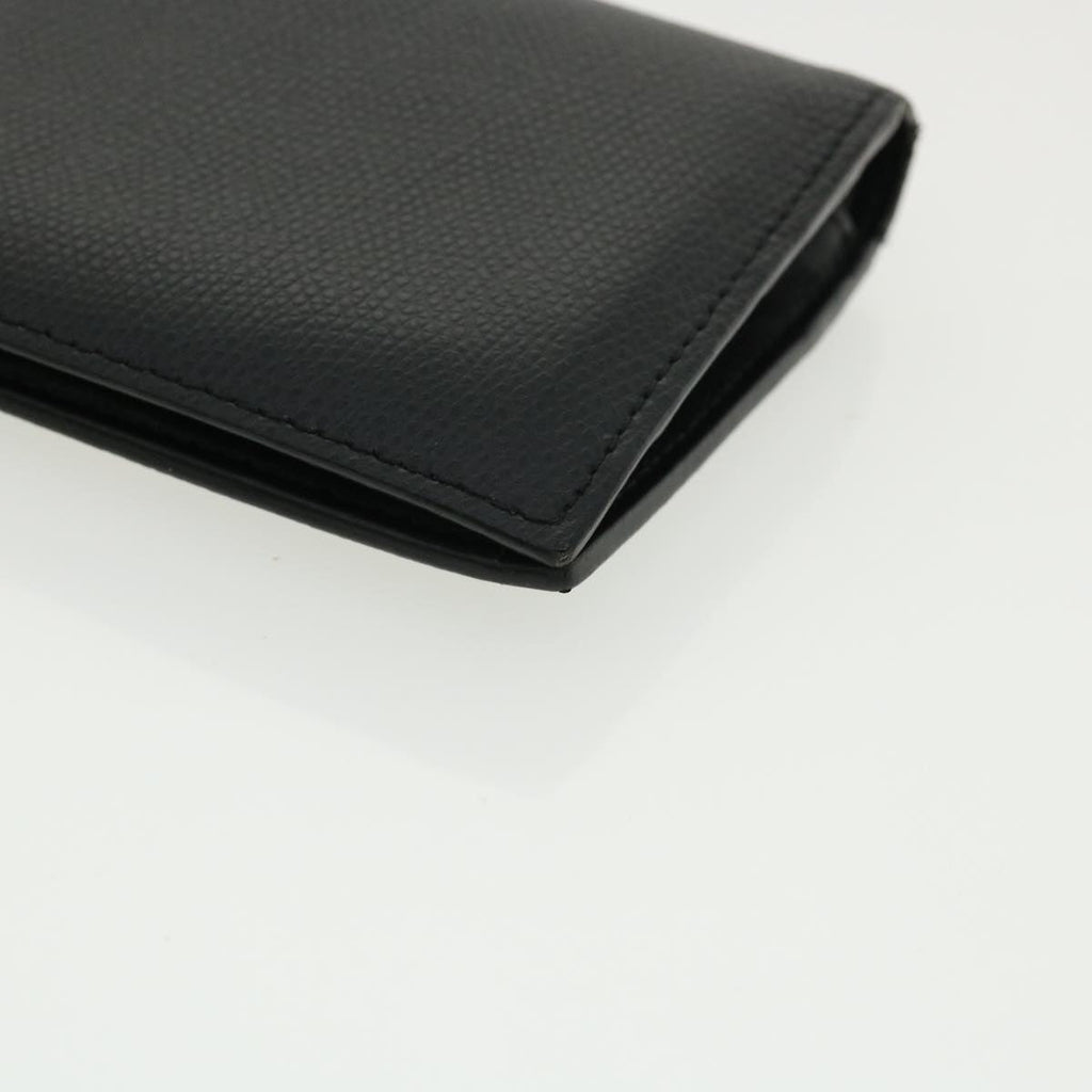 FENDI Wallet Leather Black  am3478