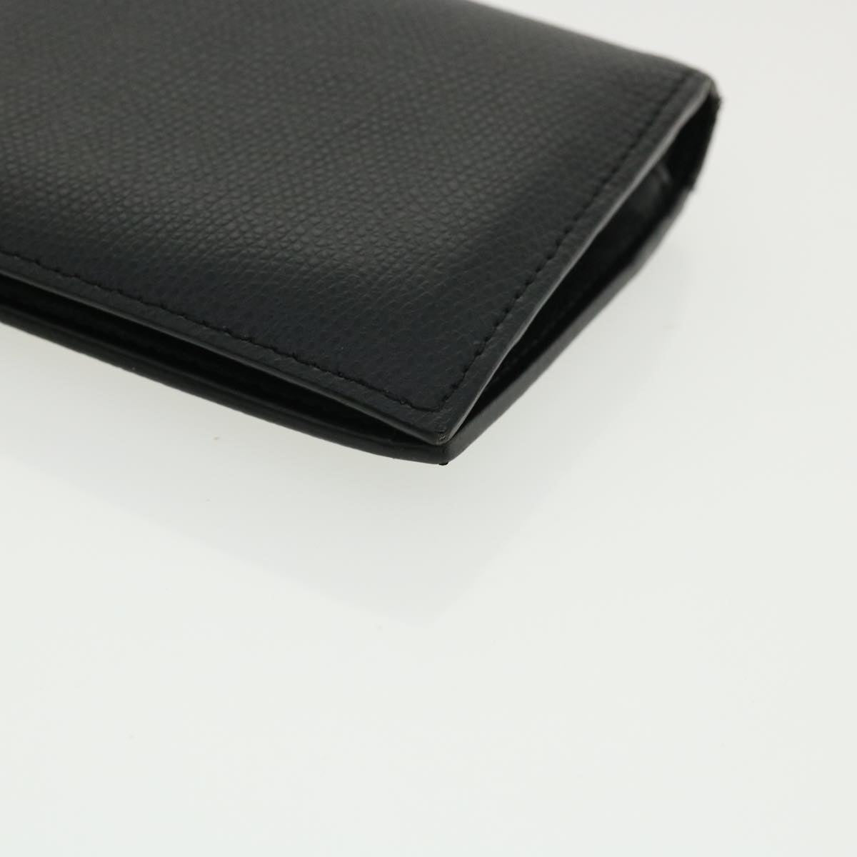 FENDI Wallet Leather Black  am3478