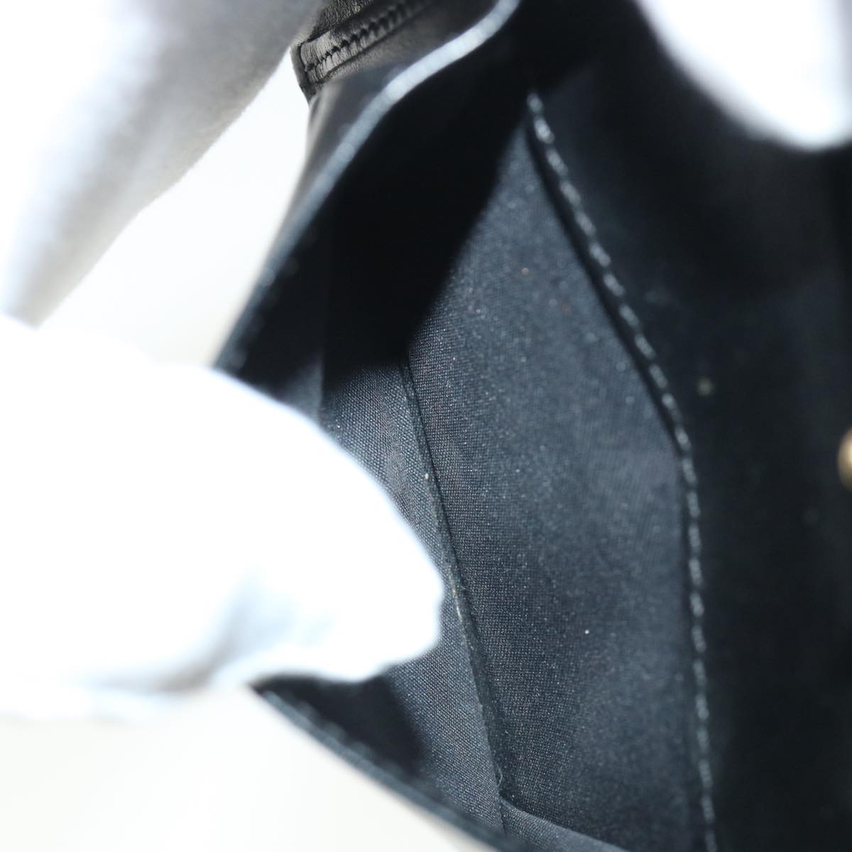 FENDI Wallet Leather Black  am3478