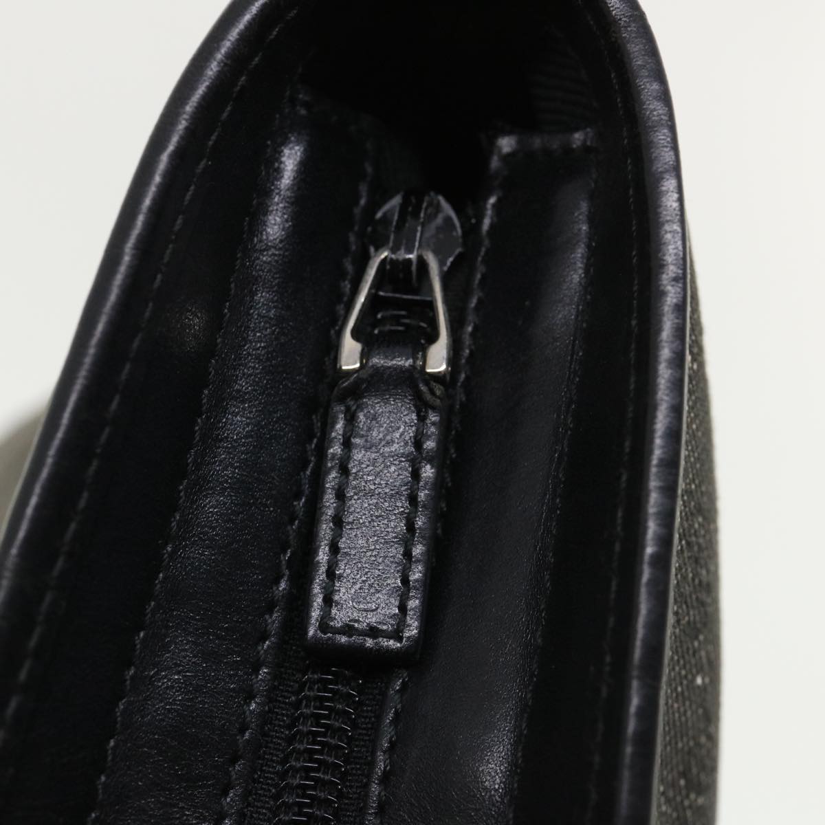 GUCCI GG Canvas Tote Bag Black 34339  am3809