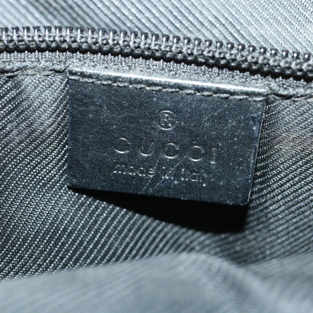 GUCCI GG Canvas Tote Bag Black 34339  am3809
