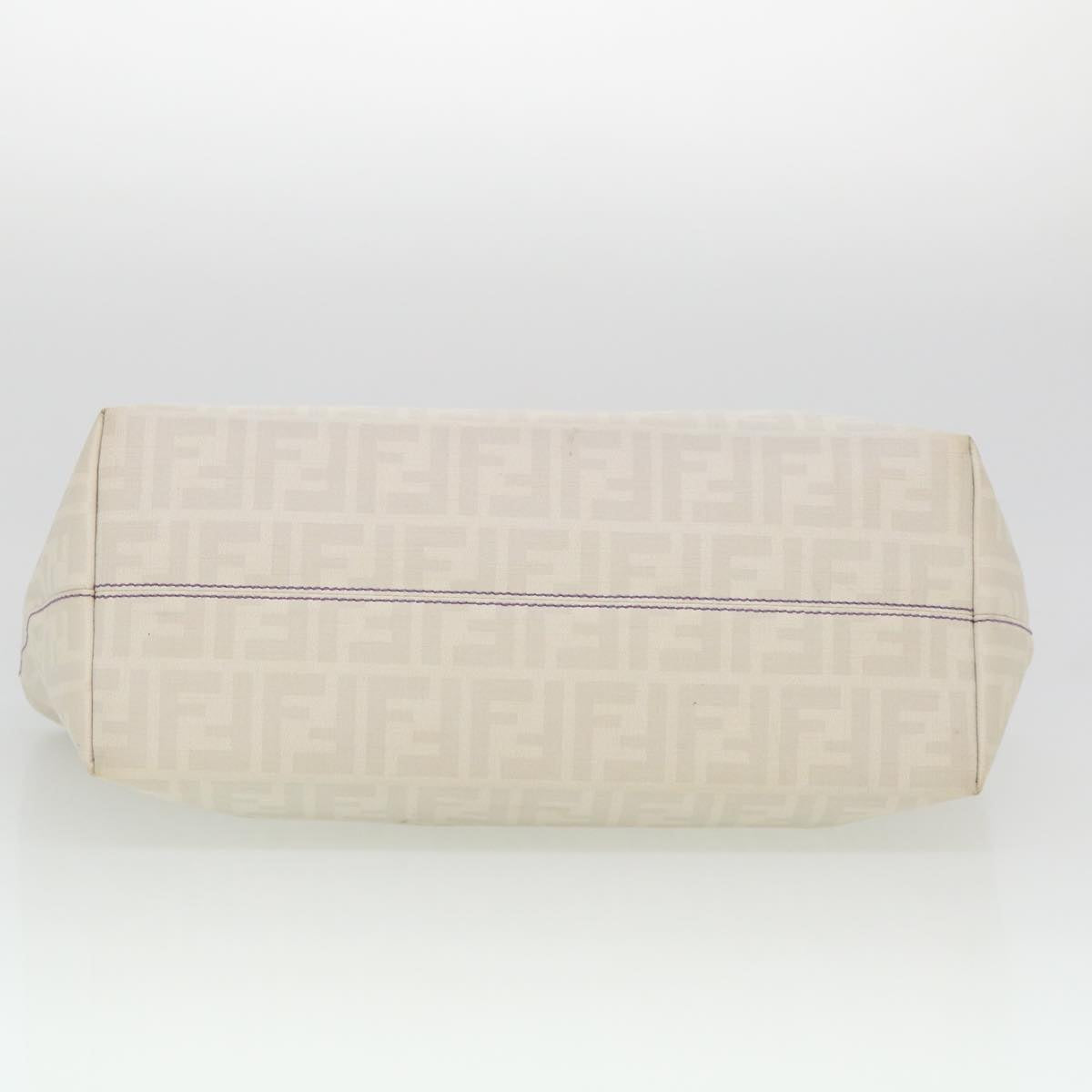 FENDI Zucca Canvas Tote Bag White 8BH185-UZD 108-211  am4133