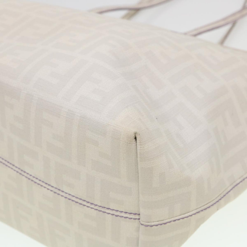 FENDI Zucca Canvas Tote Bag White 8BH185-UZD 108-211  am4133