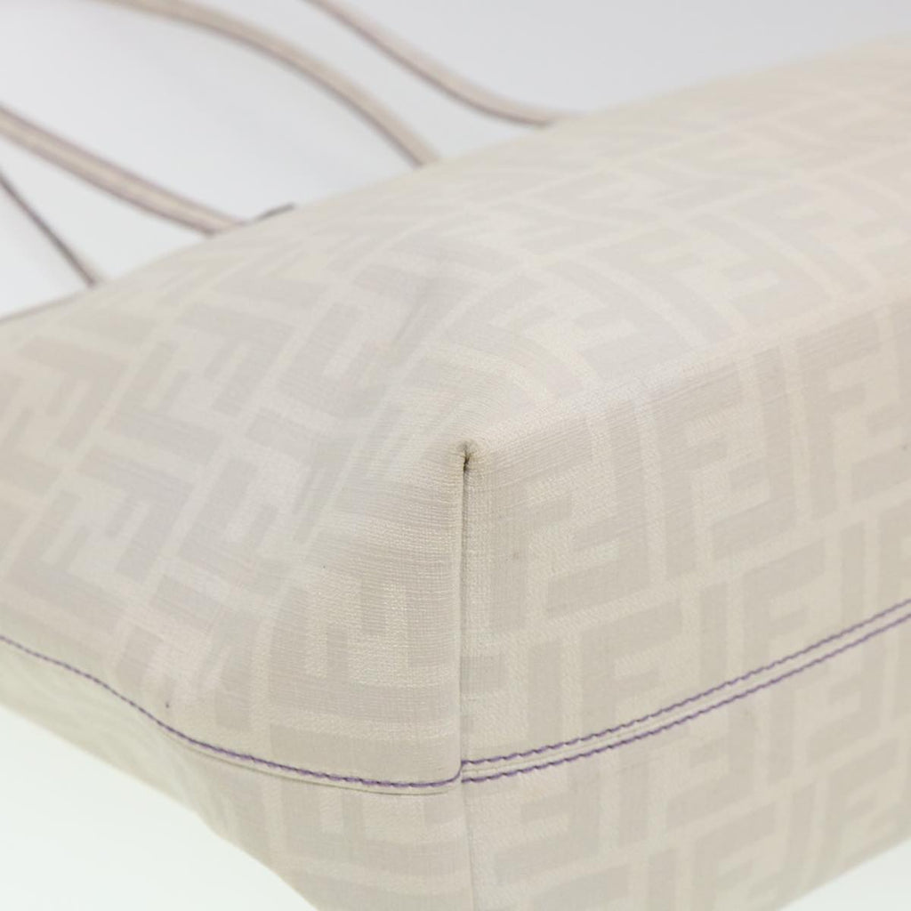 FENDI Zucca Canvas Tote Bag White 8BH185-UZD 108-211  am4133