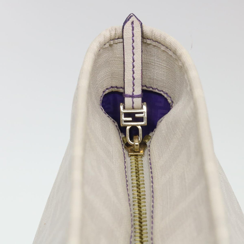 FENDI Zucca Canvas Tote Bag White 8BH185-UZD 108-211  am4133