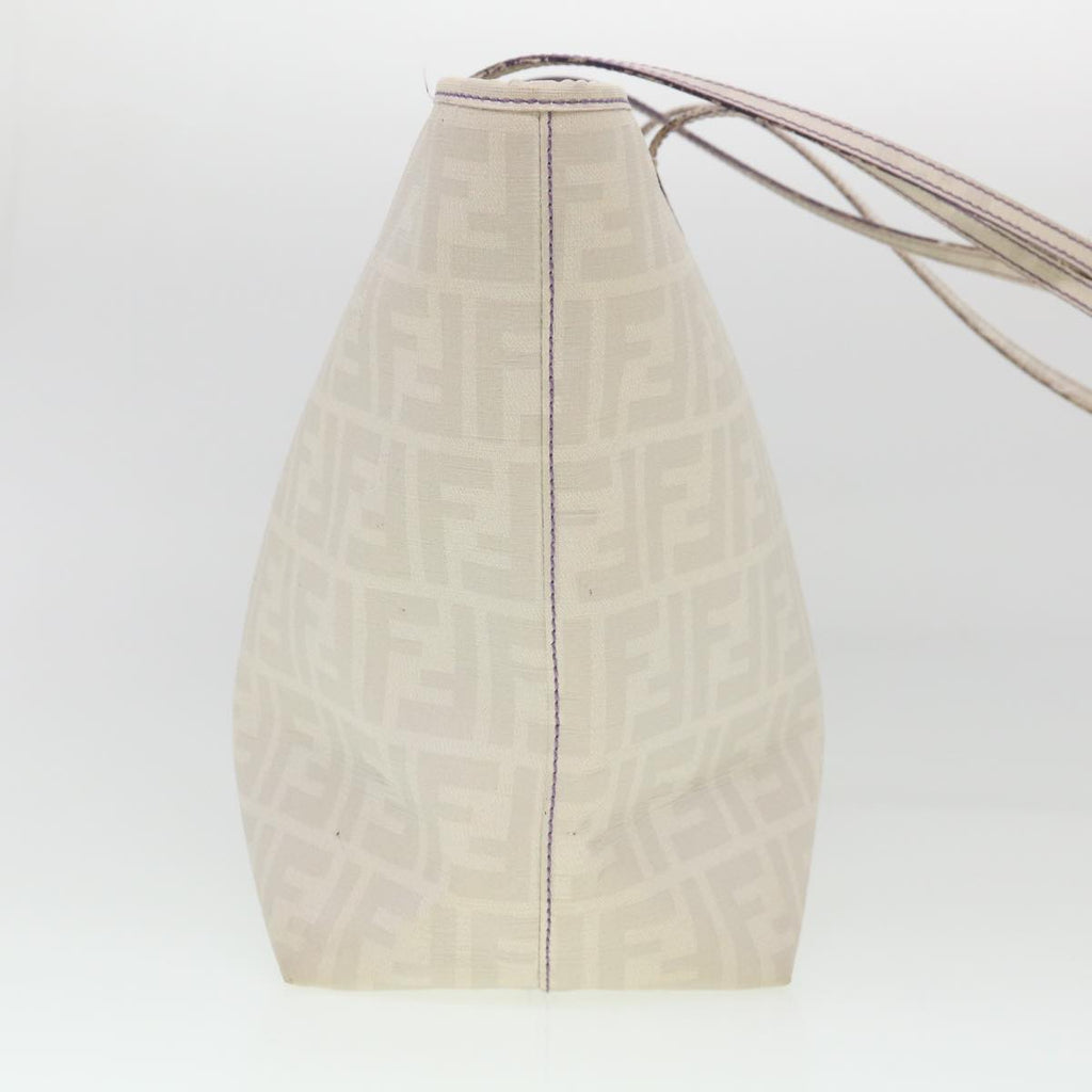 FENDI Zucca Canvas Tote Bag White 8BH185-UZD 108-211  am4133