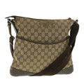 GUCCI GG Canvas Shoulder Bag Beige 145857  am4145