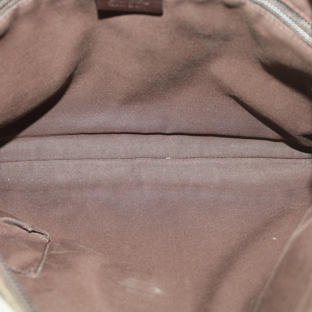GUCCI GG Canvas Shoulder Bag Beige 145857  am4145