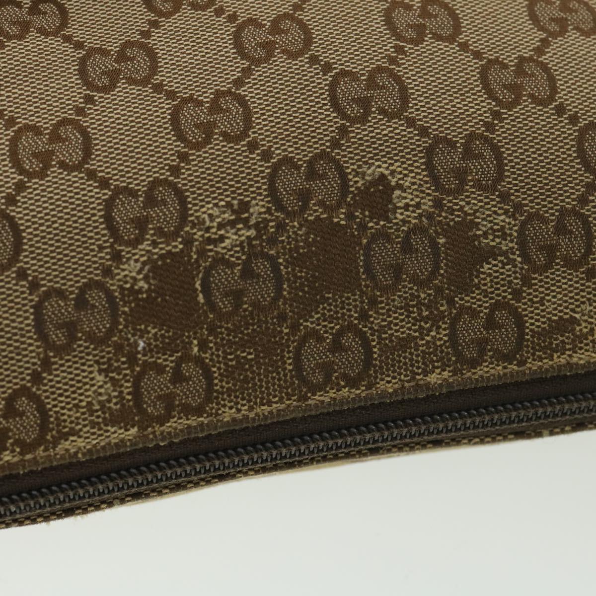 GUCCI GG Canvas Shoulder Bag Beige 145857  am4145