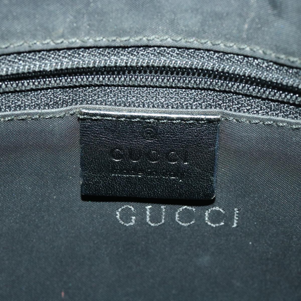 GUCCI Shoulder Bag Nylon Black 0013386  am4146