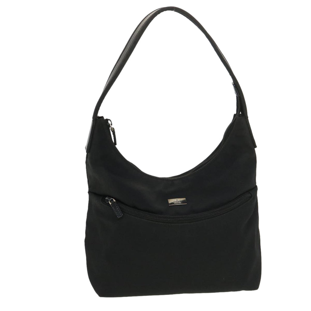 GUCCI Shoulder Bag Nylon Black 0013386  am4146