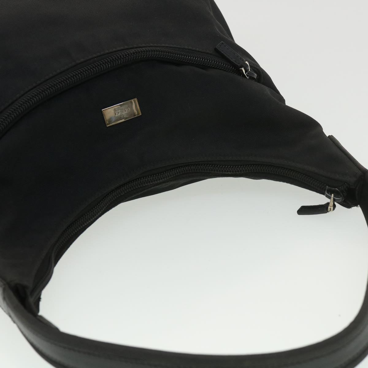 GUCCI Shoulder Bag Nylon Black 0013386  am4146