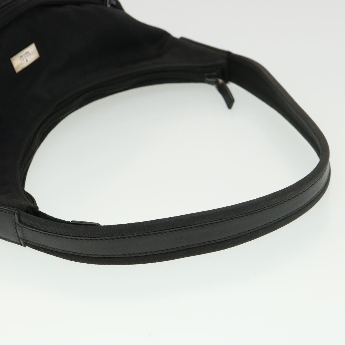 GUCCI Shoulder Bag Nylon Black 0013386  am4146
