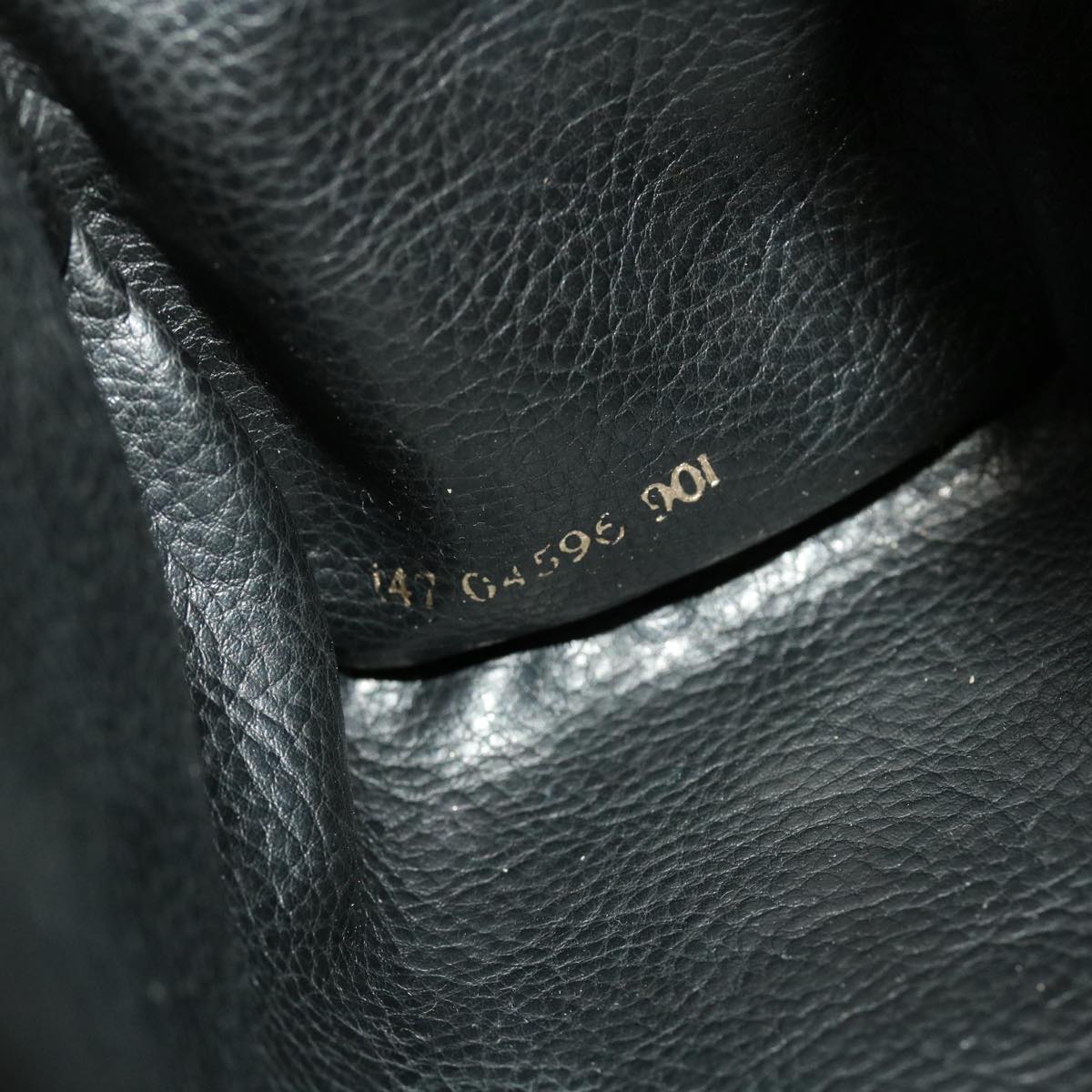 FENDI Pecan Canvas Mini Hand Bag Brown Black  am4474