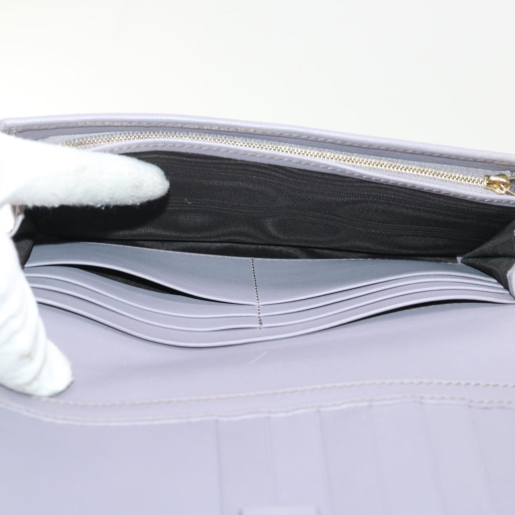 GUCCI Swing Wallet Leather Purple 310021  am4638