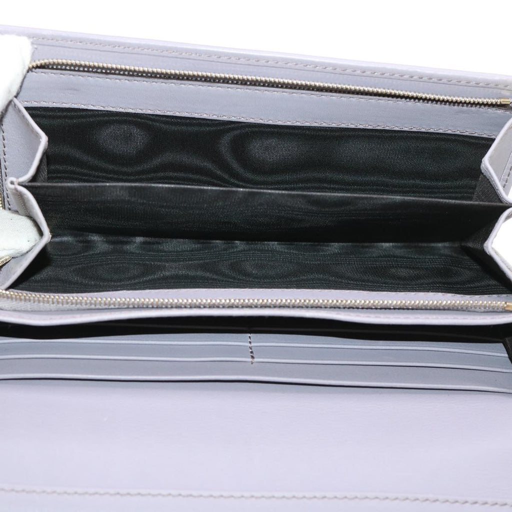 GUCCI Swing Wallet Leather Purple 310021  am4638