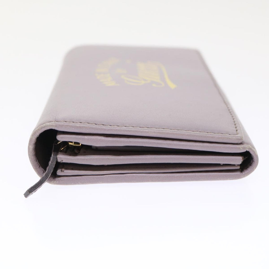 GUCCI Swing Wallet Leather Purple 310021  am4638