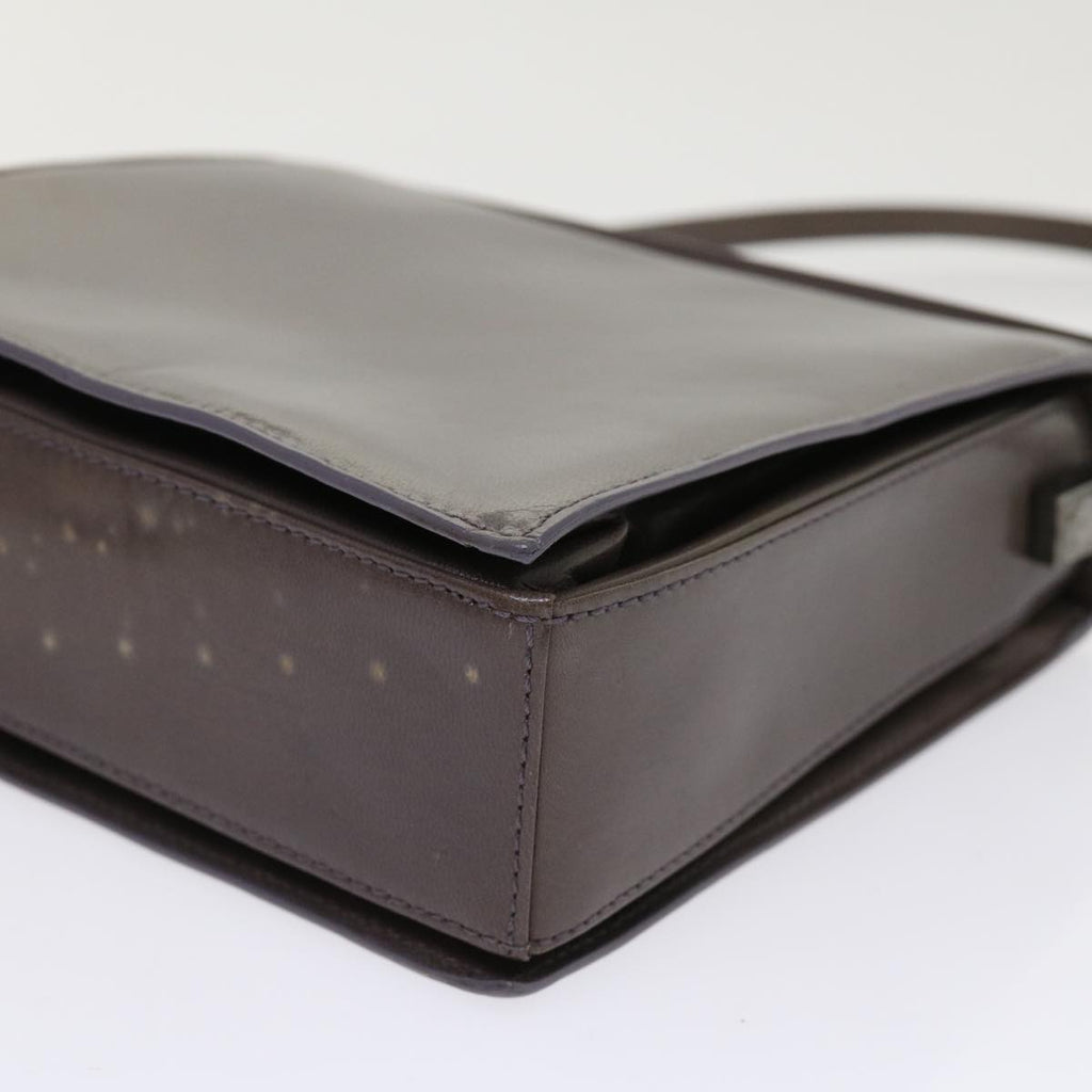 GUCCI Shoulder Bag Leather Outlet Gray 007.2014/3444  am4648